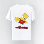 The Simpsons Disney Vintage Summer Family T-shirt Girl Tshirts Men Loose Short Sleeves Woman Y2k Clothes Parent-child Clothing