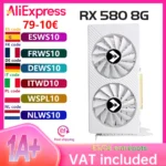 SOYO Graphics Cards Radeon RX580 8G GDDR5 Memory Video Gaming Card PCIE3.0x16 GPU Desktop Computer Components AMD RX 580 8G