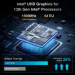 Ninkear N16 Pro Gaming Laptop 13th Intel i7-13620H 16-inch 2.5K IPS 120Hz Computer 32GB DDR4+1TB SSD WiFi 6 Fingerprint Unlock - Image 4