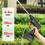 30BAR 700W Cordless High Pressure Car wash Water buyer Gun Garden Electric washing Machine for Makita Battery - Image 3