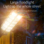 LED Super Bright Outdoor Solar Powered Lamp Waterproof Motion Sensor Human Induction Solar Garden Light Yard Garage Light - Image 6