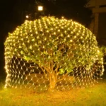 Room Decor Curtain LED Net Mesh Fairy Lights String EU/US Plug Christmas Wedding Garland for Bedroom Garden Wall outdoor - Image 5