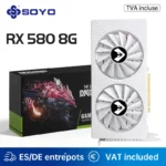 SOYO Graphics Cards Radeon RX580 8G GDDR5 Memory Video Gaming Card PCIE3.0x16 GPU Desktop Computer Components AMD RX 580 8G - Image 2