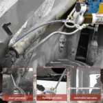 Podofo 689Bar Brushless Motor Grease Gun Lubricator Electric Grease Gun High-Performance Grease Gun Tool Set For Makita Battery - Image 2