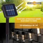 Solar String Lights Outdoor Garland Christmas LED Globe Bulbs Solar Fairy Lamps For Camping Garden Party Terrace Decoration - Image 3