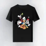 Minnie Mouse Club Disney Family T-shirt Fashion Tshirt Woman T-shirt Girl Top Man Loose Outdoor Short Sleeves Holiday Gifts Boys - Image 4