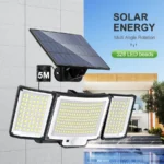 Solar Flood Lights Outdoor 106/318 LED Solar Motion Lights Remote Solar Security Lights Wall Lights Waterproof 3 Modes Garden - Image 4