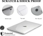 Crystal Clear Laptop Case for Macbook Air 13.6 M4 15 M3 Hard Cover for Mac Book Pro 13 M1 M2 14 M4 16 2025 Sleeve Accessories - Image 5