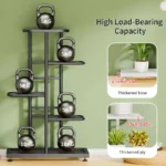 Plant Stand Stand For Flowers Iron 6/7/8Layers Plant Shelf Plant Organizer Storage Plant Holder Display Stand Garden Decoration - Image 6