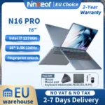 Ninkear N16 Pro Laptop 16" Intel i7-12700H 16GB DDR4+1TB SSD 2.5K IPS 120Hz Face Unlock Office Notebook WiFi 6 Gaming Computer