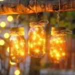 LED Fairy Lights Battery Operated String Lights Waterproof Silver Wire Firefly Starry Lights Wedding Party Xmas Christmas Decor - Image 4