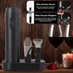 Electric Wine Opener USB Rechargeable Automatic Large Battery Powered Effortless Bottle Opener For Kitchen BarTools Party Gift - Image 3