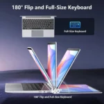 15.6 “ Laptop Intel Core i9-9900U Windows 11 Fingerprint Unlock PC Office Study Gaming Notebook Computer 16GB RAM Laptops PC - Image 5