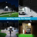 New 400LEDS Solar Lights Outdoor Motion Sensor Solar Security Lights 3 Modes Garden Light Waterproof Solar Powered Light Yard Sh - Image 2