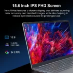 Ninkear A15 Plus Laptop, AMD Ryzen 7 5825U 8 Cores Max 4.5GHz, 15.6 inch 1920*1080 60Hz Screen, 16GB RAM 1TB SSD, WiFi 6 - Image 6