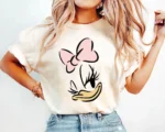 Disney Daisy T-Shirt, Girls Daisy Duck Shirt, Disney Family Vacation T-Shirt, Cute Duck Face Shirt,Disney Family Trip - Image 2