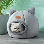 New Deep Sleep Comfort In Winter Cat Bed Iittle Mat Basket Small Dog House Products Pets Tent Cozy Cave Nest Indoor Cama Gato - Image 3