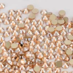 SS3-SS30 Crystal Golden Shadow Non-Hotfix Flatback Glass Rhinestones All Sizes Gold Bottom Stones Beads Nail Art Craft Decor - Image 4