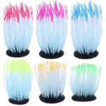 Aquarium Decoration Luminous Artificial Coral Glow In The Dark Leaf Submarine Cora Fish Tank Decor - Image 2