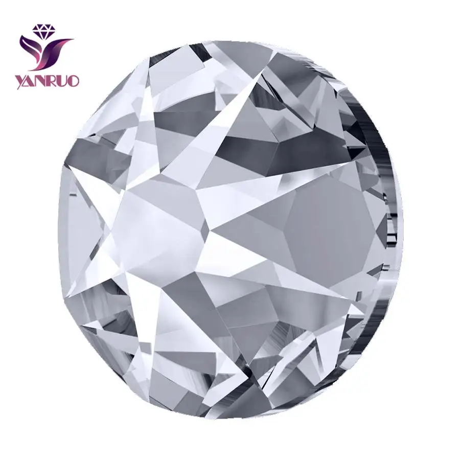 kf-HTB1ZxI5cMHqK1RjSZFkq6x.WFXa4_ YANRUO 2088 Non Hotfix Rhinestones Flatback AB Glass Cristal Crystal Stones Jewelry Crafts Clothes Decor DIY Mobile Accessories - Image 1