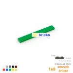 200pcs Bulk Building Blocks Figure Bricks Smooth 1x8 10Colors Educational Creative Size Compatible With 4162 Toy for Children - Image 3