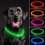 Led Dog Collar Luminous Usb Cat Dog Collar 3 Modes Led Light Glowing Loss Prevention LED Collar For Dogs Pet Dog Accessories