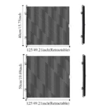 Pet Accessories Guard Retractable Fence Gate Barrier Universal Pet Network Fence Folding Black Child Barrier Fences Stairs - Image 5