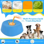 Anti-Choking Slow Feeder Dog Bowl Non-Slip 3/4 Cup - Lick Toy for Liquid Treats Bone Broth Yogurt - Image 4