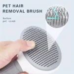 1/2 pack, pet comb, cat massage comb, dog grooming brush, stainless steel needle pet comb - Image 4