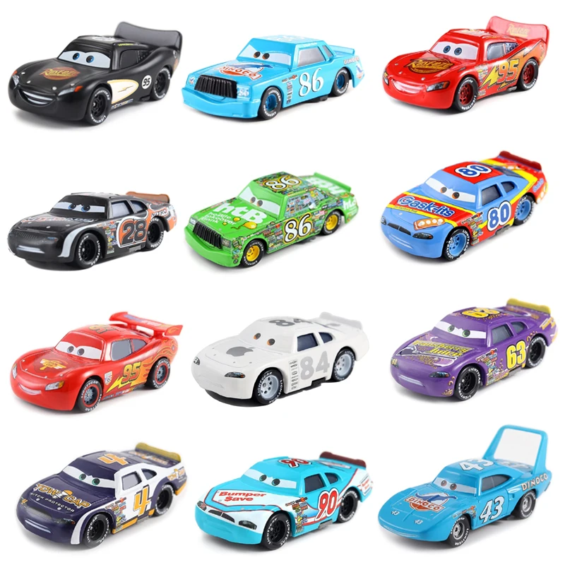 kf-S0ab23f23ffec4814a4cb4ad032ff1d4c4 Disney Pixar Cars 3 Toys Lightning Mcqueen Mack Uncle Collection 1:55 Diecast Vehicles Alloy Model Car Toy Children Gifts - Image 1
