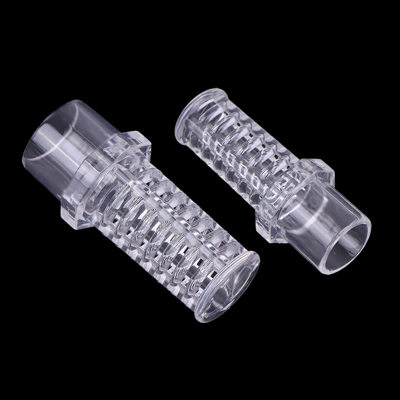 kf-S0adce9c3d36a4885a3b429d12783fbd2E 1Pcs Transparent Acrylic Pervious Flower Basket Mesh Cover 20/25mm Aquarium Fish Tank Water Inlet Fence Water Pump Filter - Image 1
