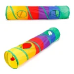 Cat Tunnel Pet Tube Collapsible Play Toy Indoor Outdoor Kitty Puppy Toys for Puzzle Exercising Training - Image 4