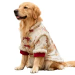 Chinese New Year Dog Clothing Tang Suit Winter Big Large Pet Apparel Border Collie Husky Labrador Golden Retriever Clothes Coat