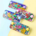 Water Ring Game For Kids Aqua Loop Toss Toys Retro Challenging Handheld Toys Children Console Ring Squeeze Puzzle Machine Toys