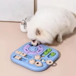 Dog Treat Toy Non-Slip Interactive Slow Feeder Interactive Dog Toys Puzzle Games for Puppy Kitten Cat Mental Stimulation Boredom