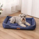 Waterproof Dog Bed Oxford Fabric Square Pet Cat Bed Mat Breathable Crate Pad for All Seasons Wholesale Scratch Resistance Supply