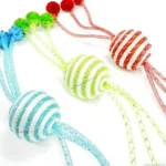 Cat Toy Self Hi Cats Sticks Cat Toys Interactive Ropes Ball Toys for Pet Dogs Teasing Bite-resistant Wool Ball Gatos Accesorios - Image 5