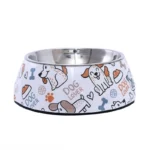 HOOPET Stainless Steel Pet Bowl Cat Feeder Drinker Supplies Kitten Puppy Food Feeding Water Drinking Bowls Pet Accessories - Image 4