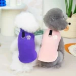 Pet Dog Clothes Autumn Winter Coat Fleece Warm Sweater Vest For Small Chihuahua Bulldog Dogs Jackets Costumes Supplies - Image 5