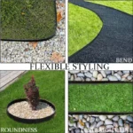 5/10M Fixed Lawn Landscaping Edging with Anchoring Spikes for Outdoor Home Courtyard Buildings Fence Garden Border Easy-Install - Image 5