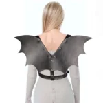 Bat Wings Harness Leather Waist Belt Chest Harness Halloween Costume Waist Harness Wing Harness with Wings Dragon Wings Gothic - Image 5