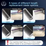 Fenice New Upgrade 5000mA Capacity Cordless LCD Screen Pets Dog Grooming Clippers Rechargeable Haircut Shaver for Trimming Salon - Image 3