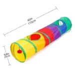 Cat Tunnel Pet Tube Collapsible Play Toy Indoor Outdoor Kitty Puppy Toys for Puzzle Exercising Training - Image 6