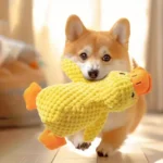 Dog Toy Plush,Sleeping Duck With Sound Pet Interactive Plush Bite Resistant Teeth Grinding Puppy Cat Relieve Boredom Pet Product - Image 3