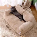 Luxury Cat Bed Sofa Winter Warm Cat Nest Pet Bed for Small Medium Dogs Cats Comfortable Plush Puppy Bed Pet Supplies - Image 4