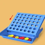 Connect 4 In A Line Board Game Children's Educational Toys Classic Party Chess Family Toy Early Educational Puzzle Thinking Gift - Image 5