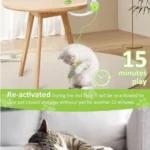 Door Hanging Automatic Rebound Cat Toy with 3 Mice Long Rope Teasing Cat Electric Cat Interactive Toy for Indoor Door and Table - Image 4