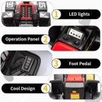 Electric Quad For Children 6V Ride-On Seat Car With LED Lights & Music, Horn, One-Button Start, 1.8 Km/h, Mini ATV From 3 years - Image 6