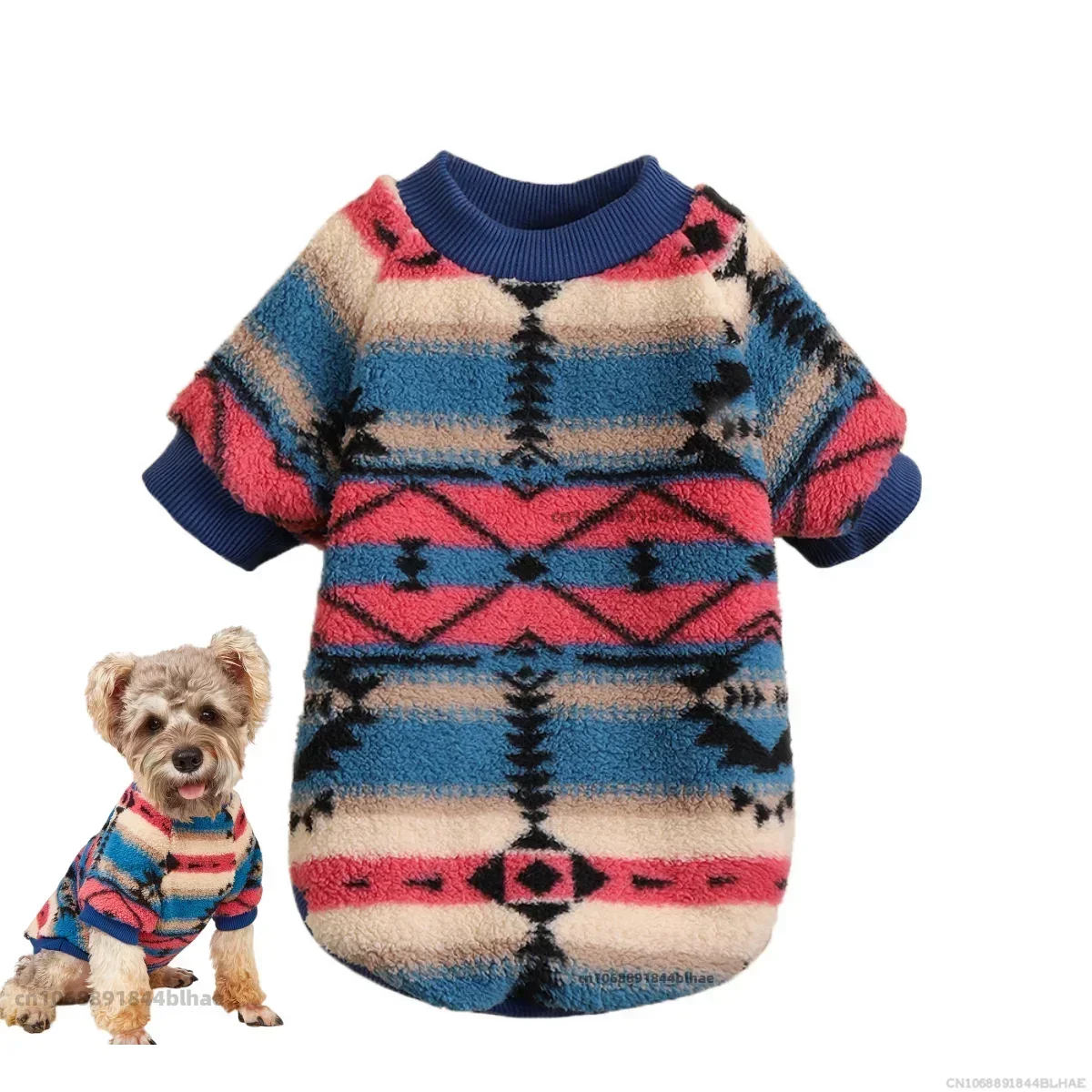 kf-S4854924554a7470fbc332324ddcdb5294 Warm Dog Clothes for Small Dog Coats Jacket Winter Clothes for Dogs Cats Clothing Chihuahua Cartoon Pet Sweater Costume Apparels - Image 1