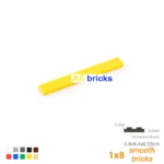 200pcs Bulk Building Blocks Figure Bricks Smooth 1x8 10Colors Educational Creative Size Compatible With 4162 Toy for Children - Image 2